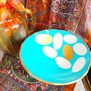 Ceramic hand painted bowl.